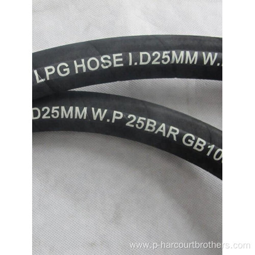 CNG HOSE LPG HOSE hydrogen and nitrogen delivery rubber hose